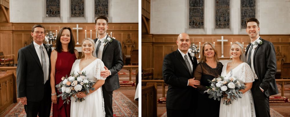 Elegant Wedding at St. Luke's Episcopal and Frank Phillips Mansion Bartlesville Oklahoma OK by Kristi Bray Photography