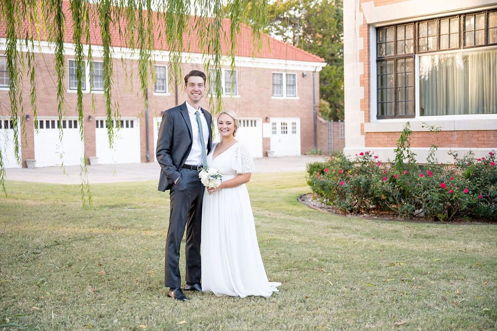 Elegant Wedding at St. Luke's Episcopal and Frank Phillips Mansion Bartlesville Oklahoma OK by Kristi Bray Photography