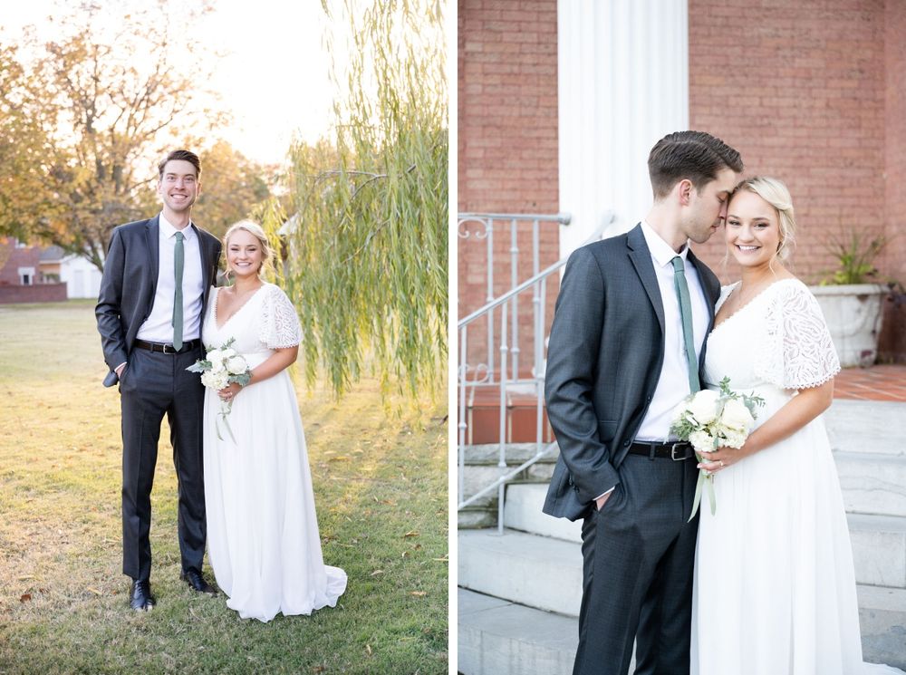 Elegant Wedding at St. Luke's Episcopal and Frank Phillips Mansion Bartlesville Oklahoma OK by Kristi Bray Photography