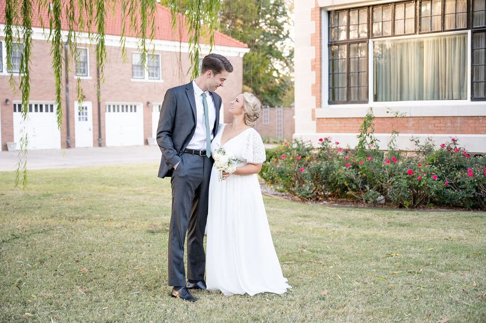 Elegant Wedding at St. Luke's Episcopal and Frank Phillips Mansion Bartlesville Oklahoma OK by Kristi Bray Photography
