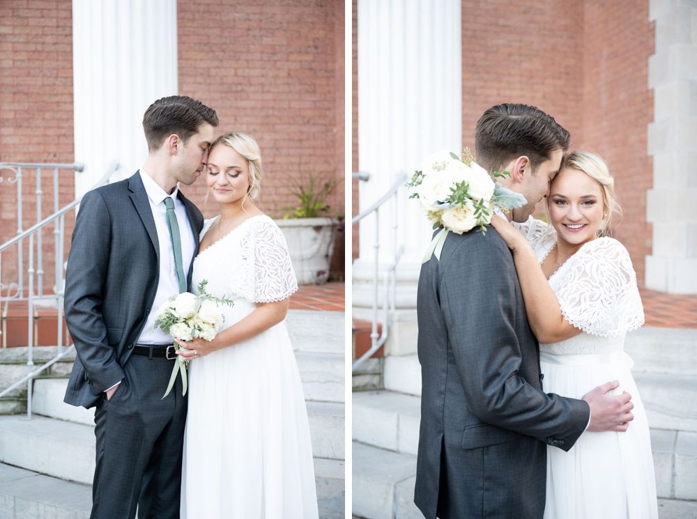 Elegant Wedding at St. Luke's Episcopal and Frank Phillips Mansion Bartlesville Oklahoma OK by Kristi Bray Photography