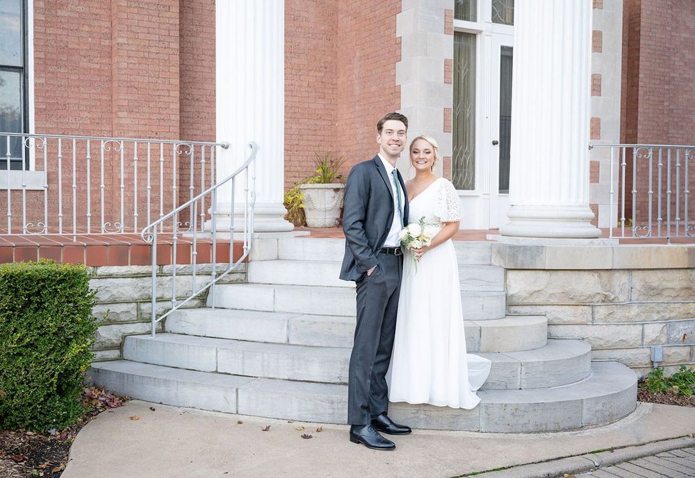 Elegant Wedding at St. Luke's Episcopal and Frank Phillips Mansion Bartlesville Oklahoma OK by Kristi Bray Photography
