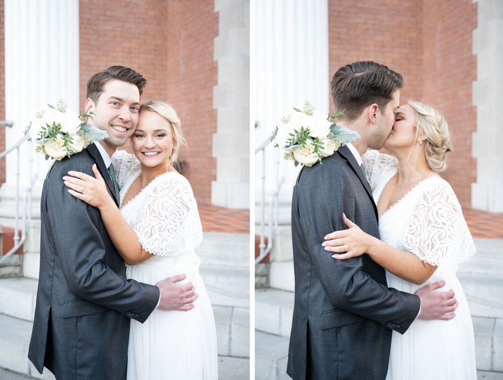 Elegant Wedding at St. Luke's Episcopal and Frank Phillips Mansion Bartlesville Oklahoma OK by Kristi Bray Photography