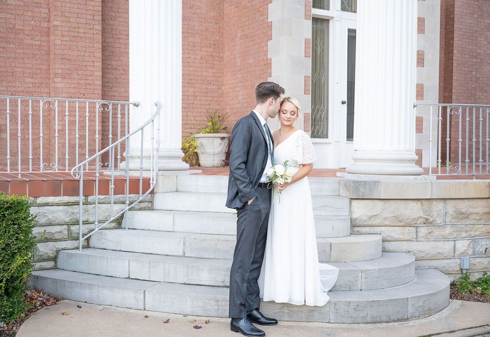 Elegant Wedding at St. Luke's Episcopal and Frank Phillips Mansion Bartlesville Oklahoma OK by Kristi Bray Photography