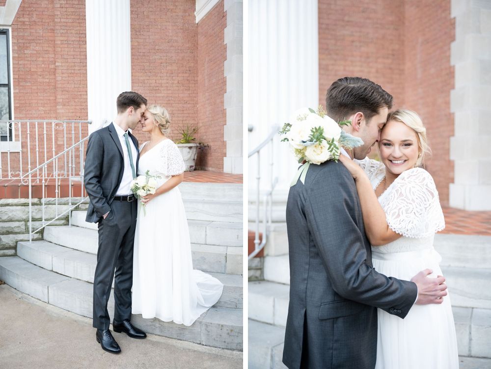Elegant Wedding at St. Luke's Episcopal and Frank Phillips Mansion Bartlesville Oklahoma OK by Kristi Bray Photography