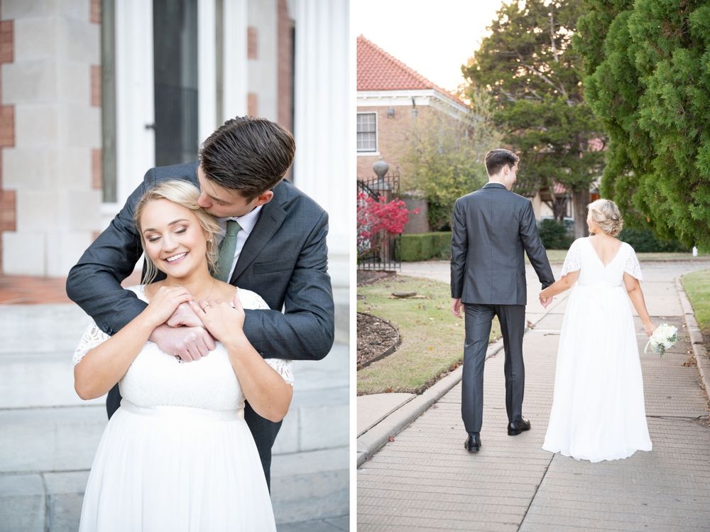 Elegant Wedding at St. Luke's Episcopal and Frank Phillips Mansion Bartlesville Oklahoma OK by Kristi Bray Photography