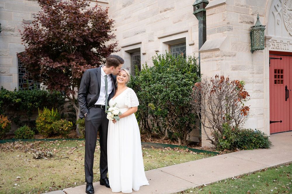 Elegant Wedding at St. Luke's Episcopal and Frank Phillips Mansion Bartlesville Oklahoma OK by Kristi Bray Photography