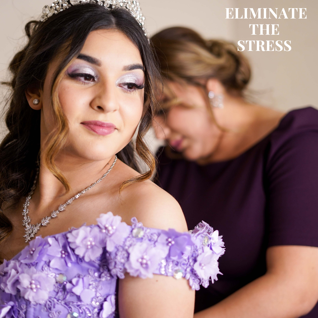 Quinceañera photo and video packages in Dallas Fort Worth with book now pay later program