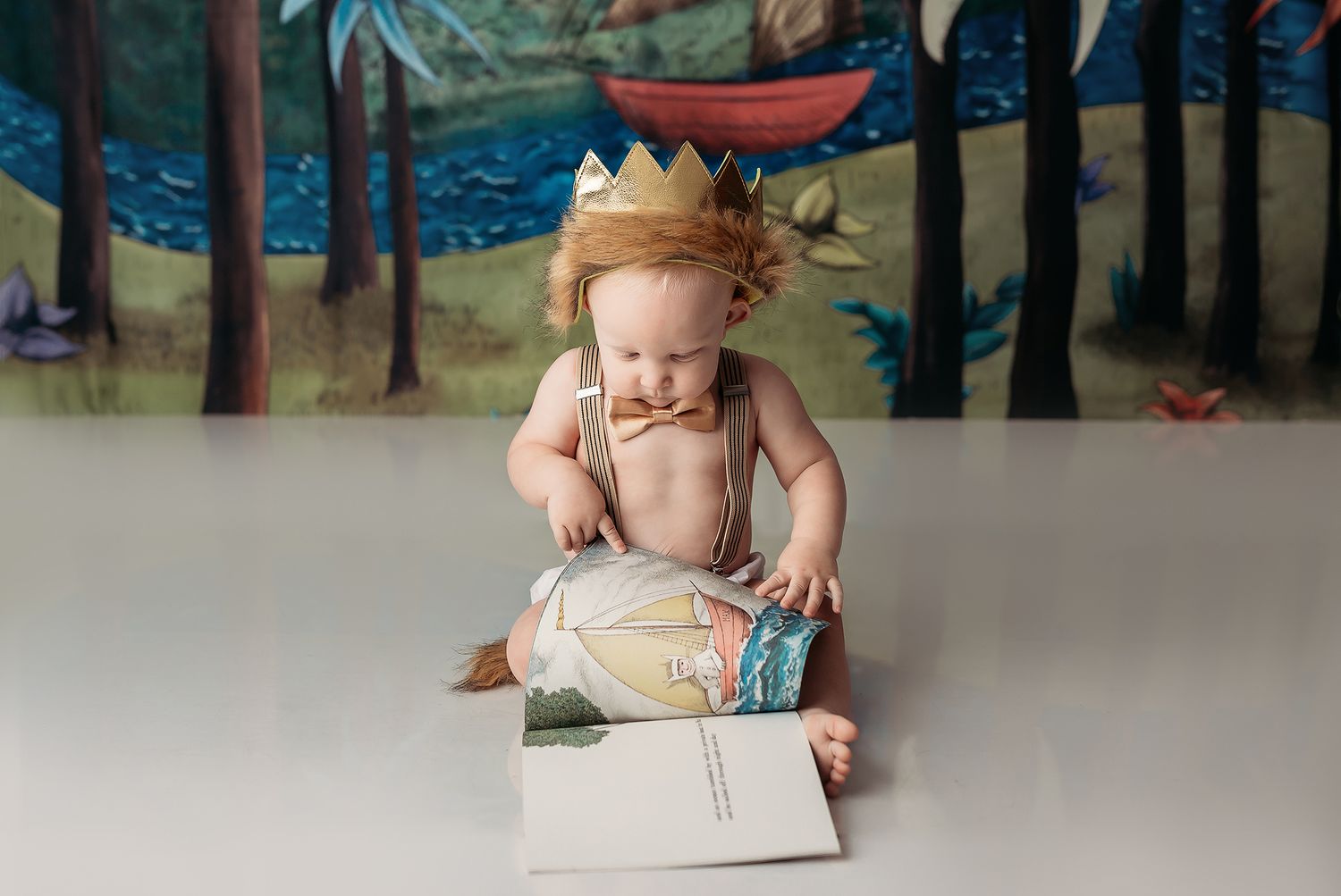 Where the Wild things are cake smash