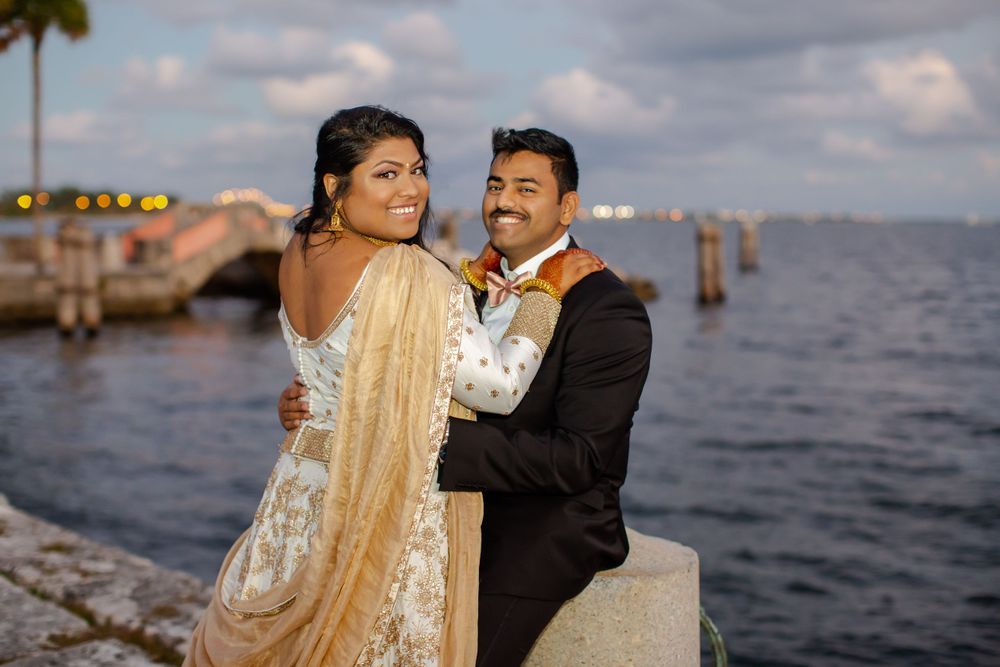 Indian couple at Vizcaya Miami