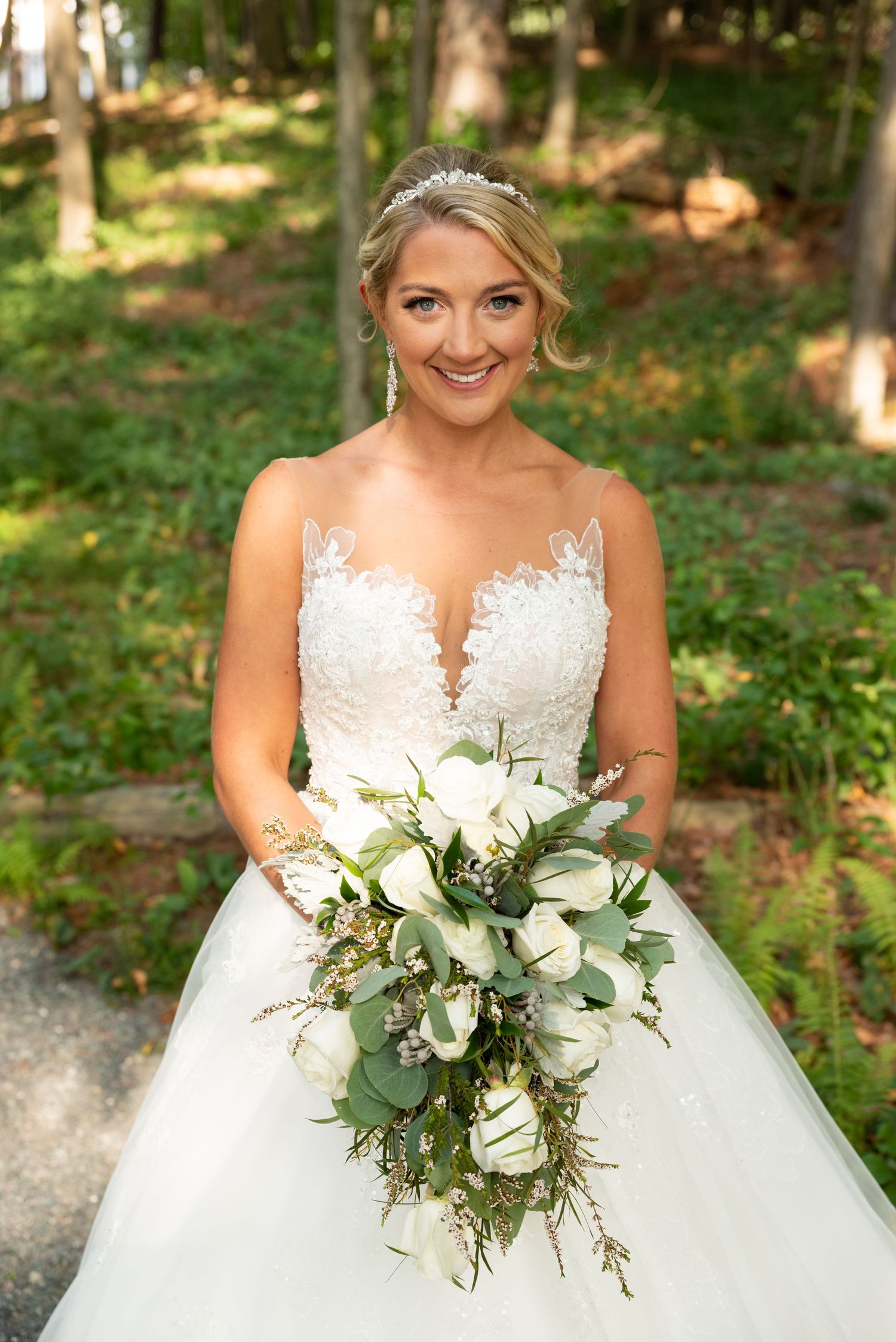 Bridal Portraits at Sapphire Estate Lake Pearl Sharon Boston suburbs South Shore Leah Ramuglia Photography