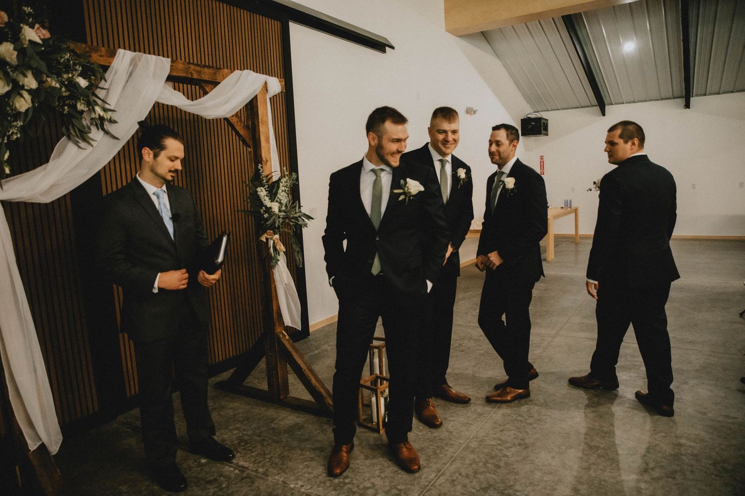The Harper Event Venue Meadville PA, Erie PA Wedding Photographer, Pittsburgh Photographer, modern industrial wedding