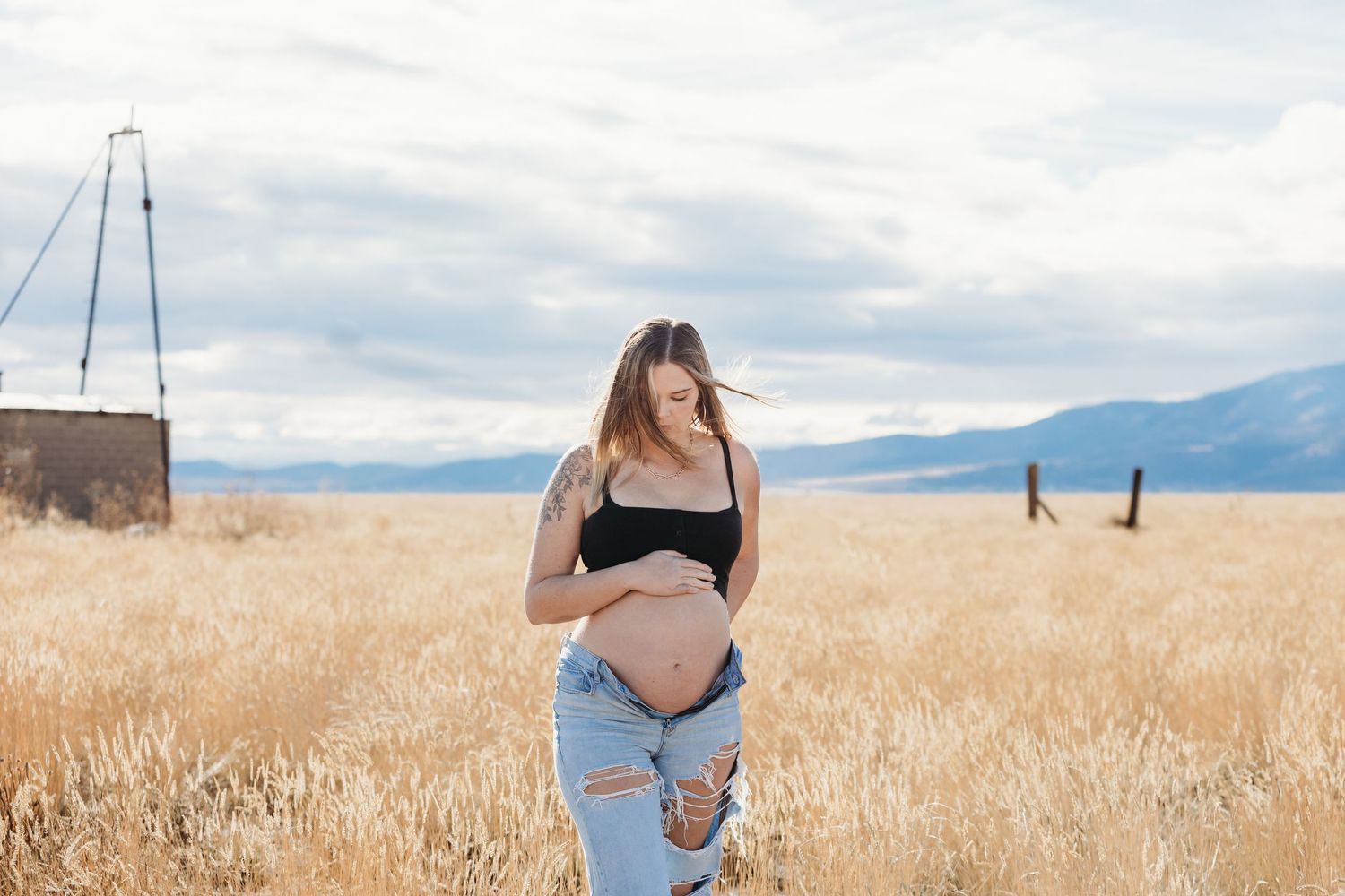 maternity photo Utah