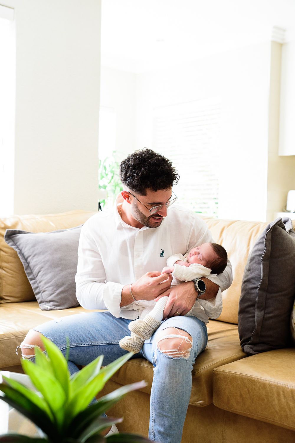 Home newborn photoshoot Johannesburg Gauteng South Africa lifestyle photographer portfolio
