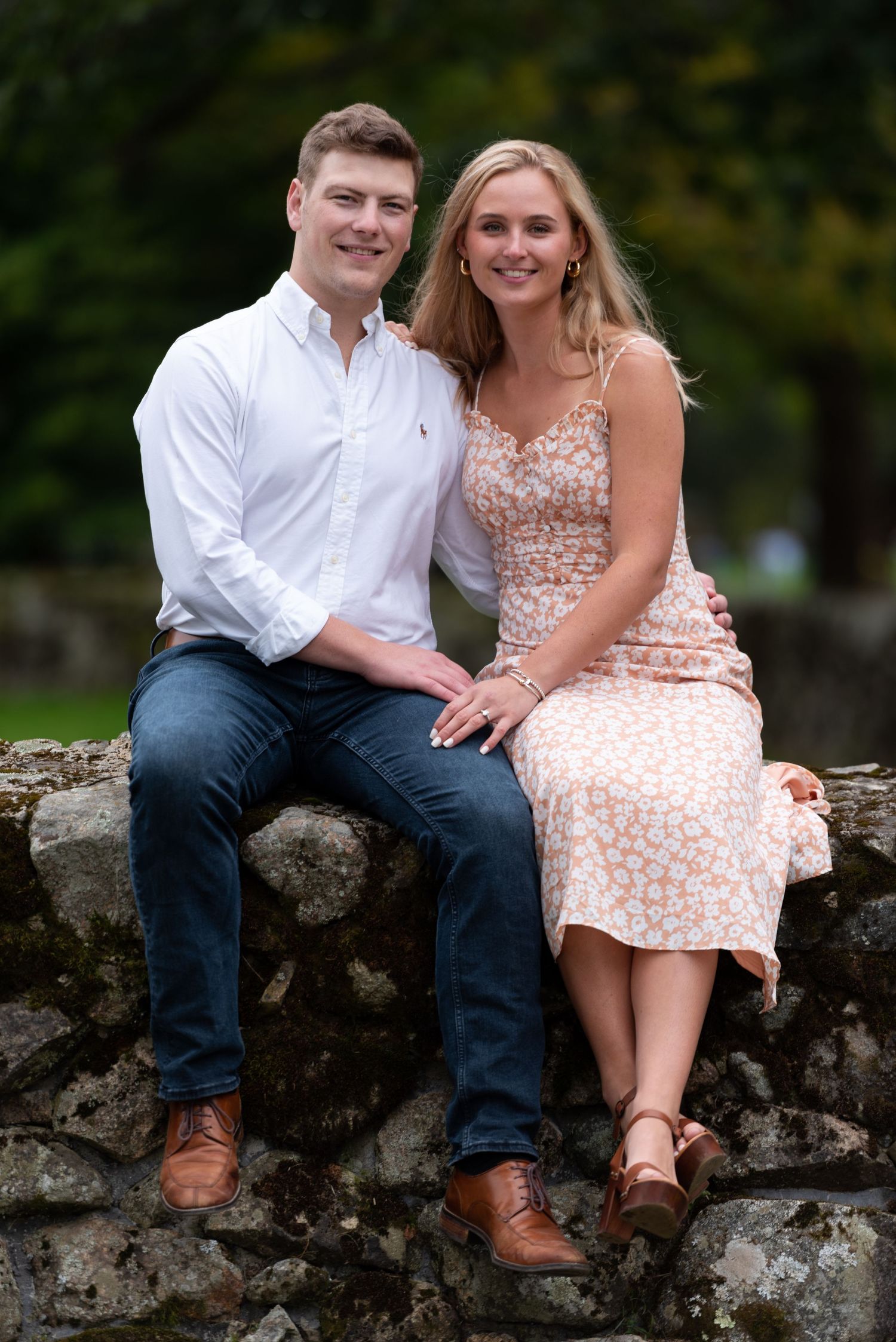 Engagement portraits at Appleton Farms in Ipswich, MA Boston North Shore autumn Leah Ramuglia photography