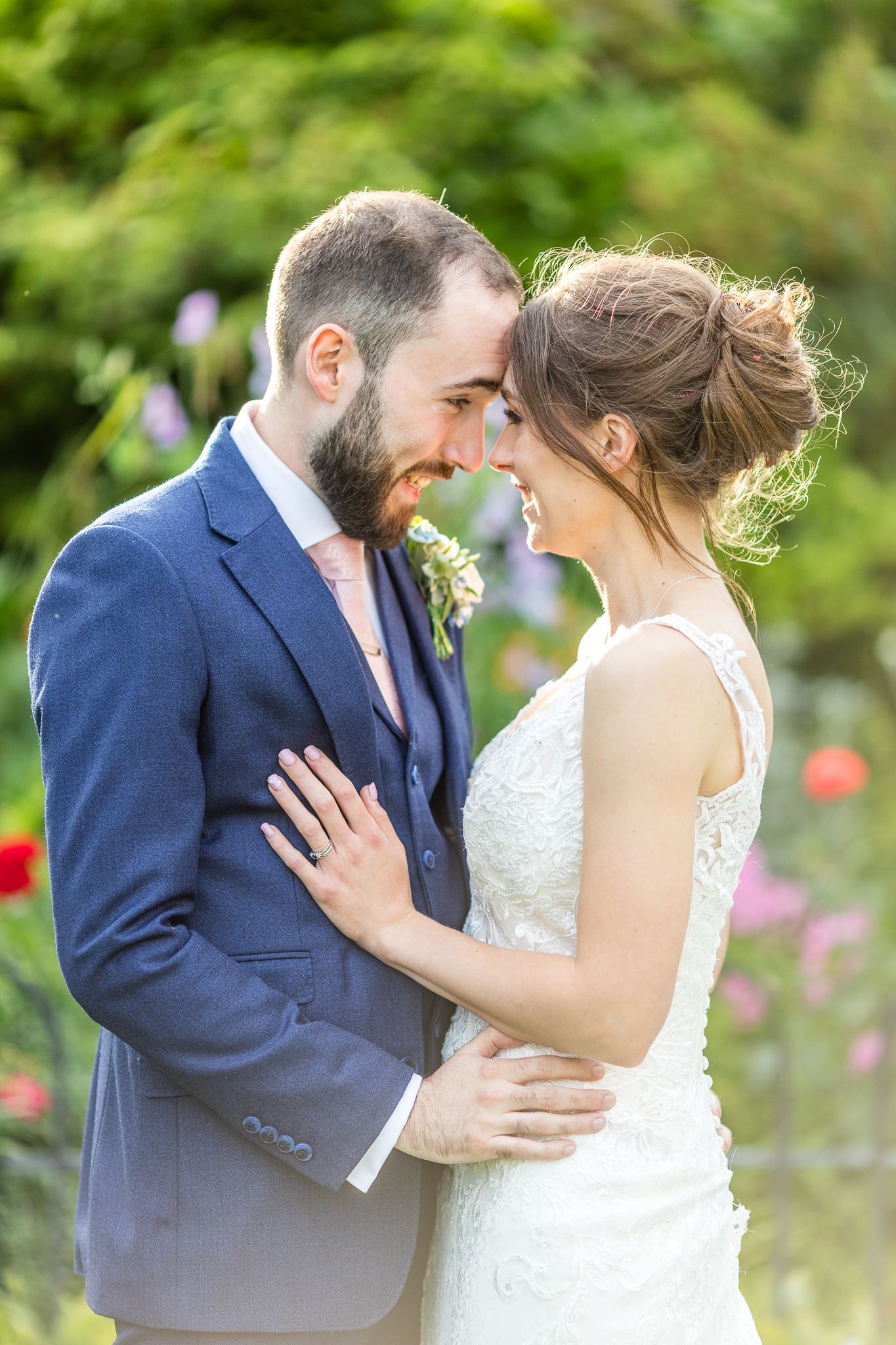 Romantic Couple Photos at Cooling Castle Barn during an amazing Wedding in Kent