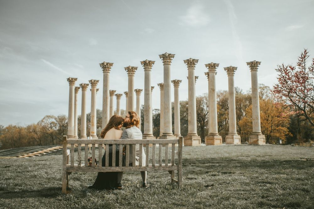 Scenic U.S. National Arboretum elopement shoot with top DC photographer