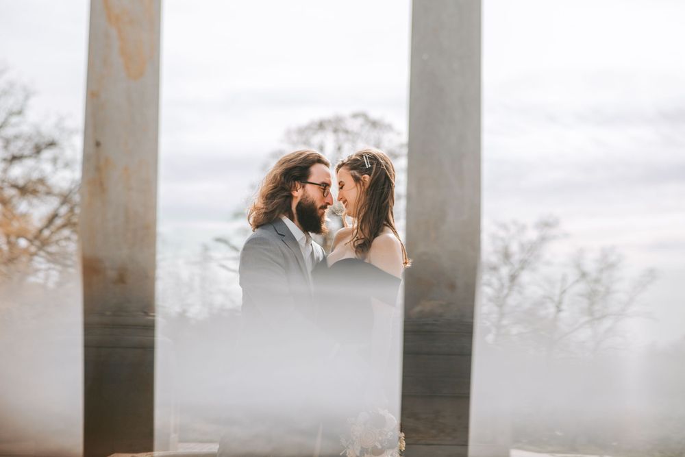 Stylish U.S. National Arboretum elopement shoot with DC photographer