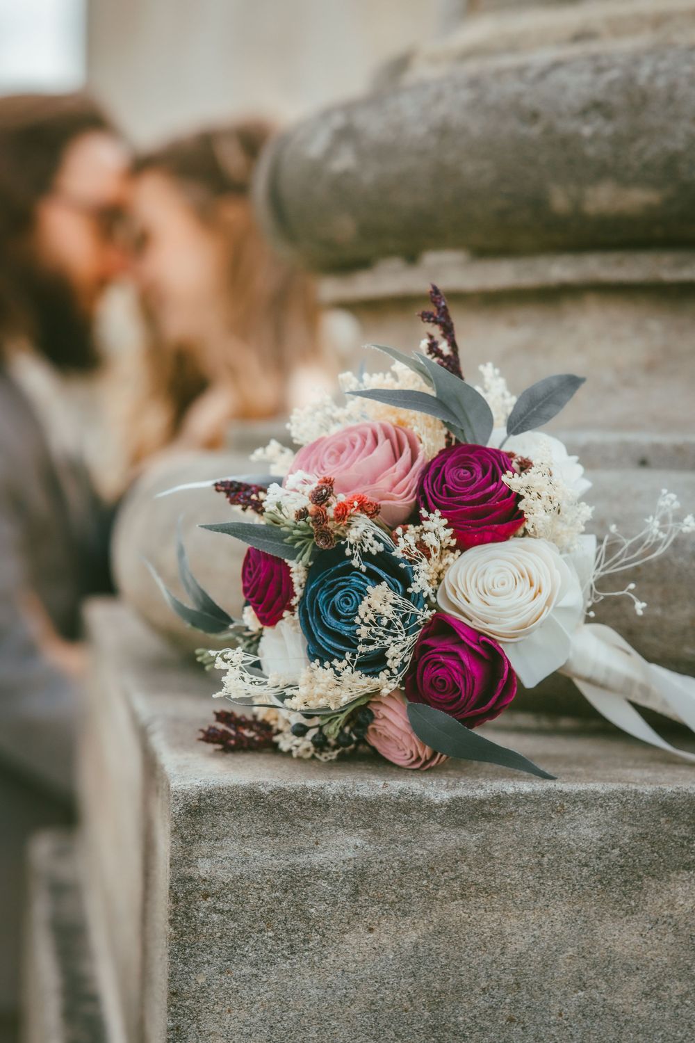Tender moments from U.S. National Arboretum elopement shoot with top DC photographer