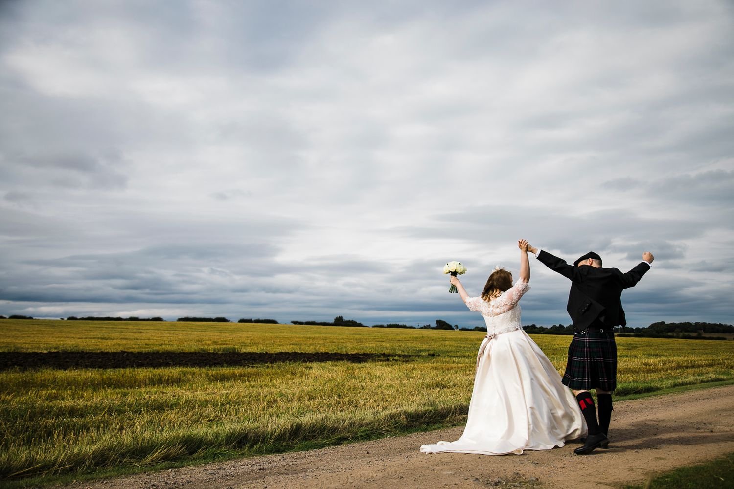 cow shed crail wedding photographer east neuk fife elie st monans micro wedding