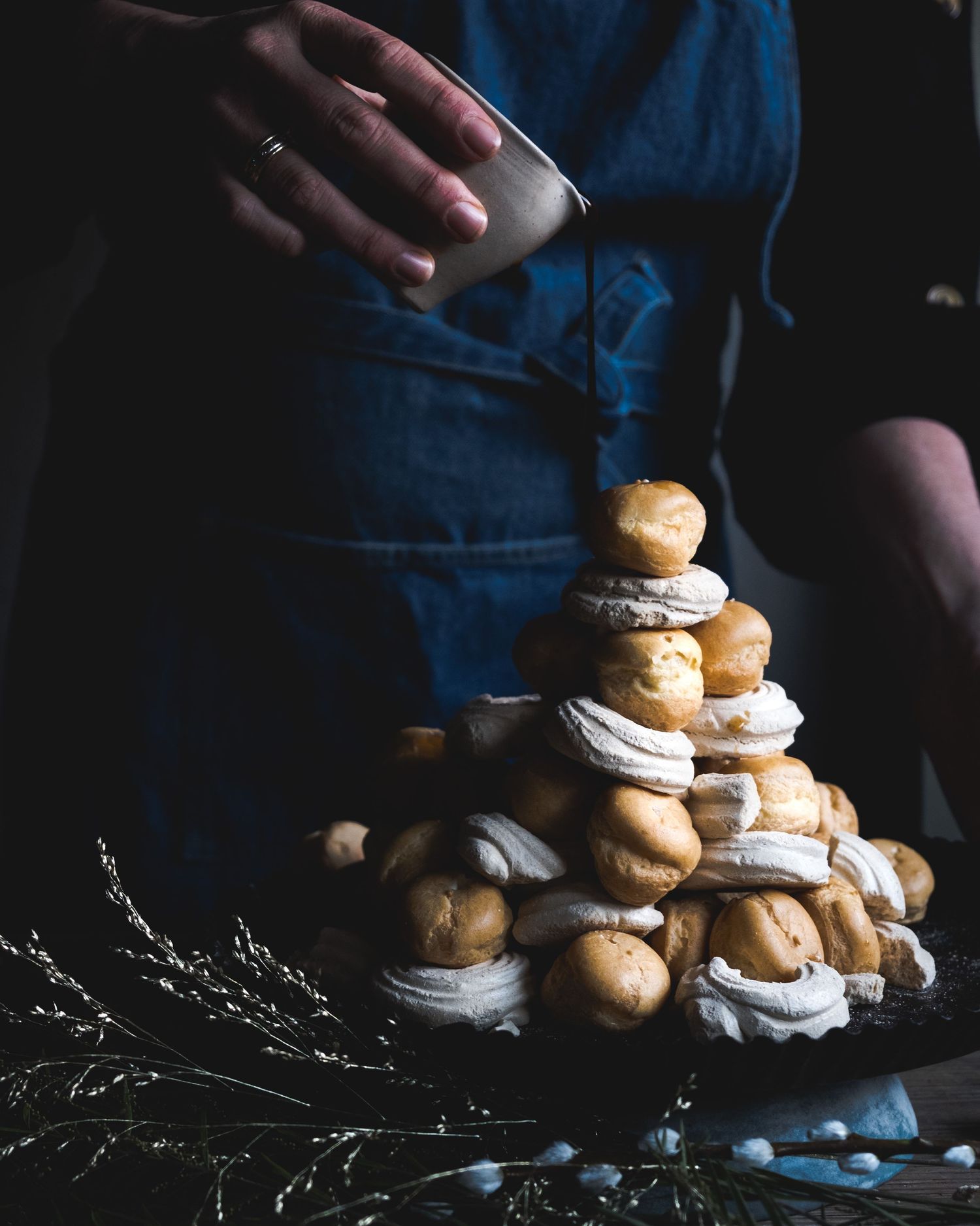 Syrup drizzle action - Photo by © Lucie Beck