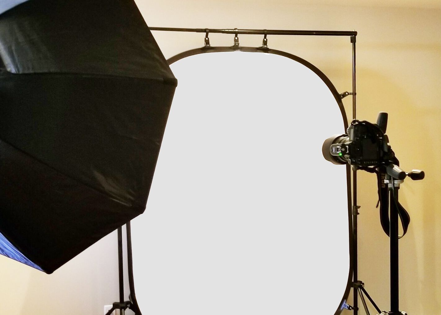 on location corporate headshot setup with NJ's premier headshot specialists Just A Soul Photography
