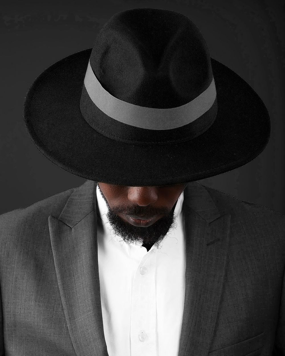 Male with hat concept