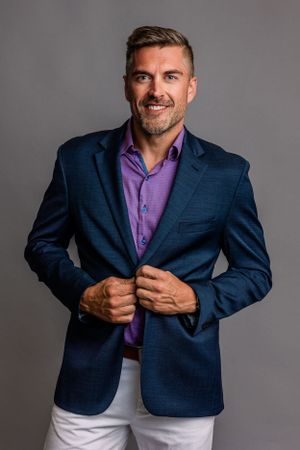 Professional headshots of a businessman
