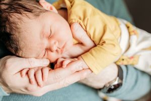 in home newborn photography