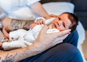 in-home baby photography