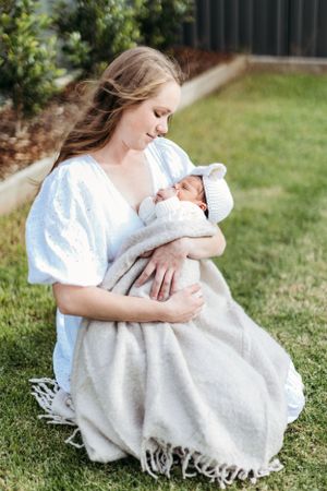 in-home baby photography