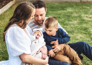 in-home baby photography