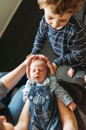 in-home newborn photography