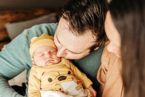 in home newborn photography