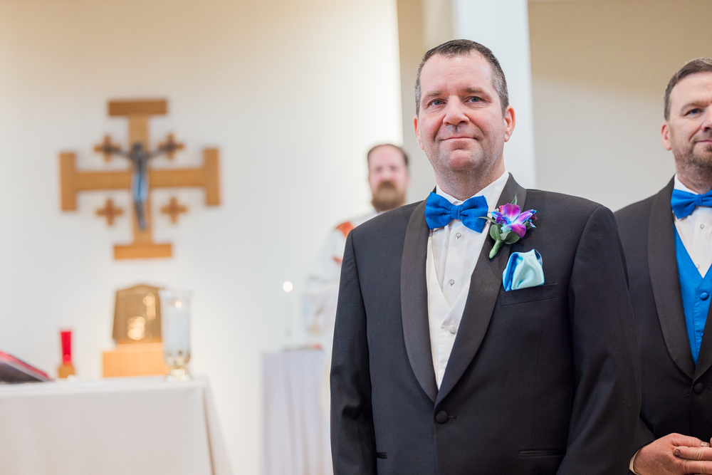 Catholic wedding ceremony