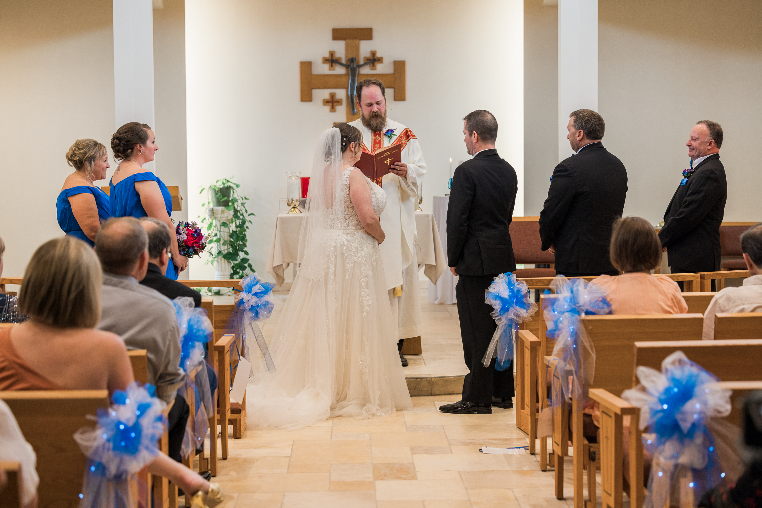 Catholic wedding ceremony