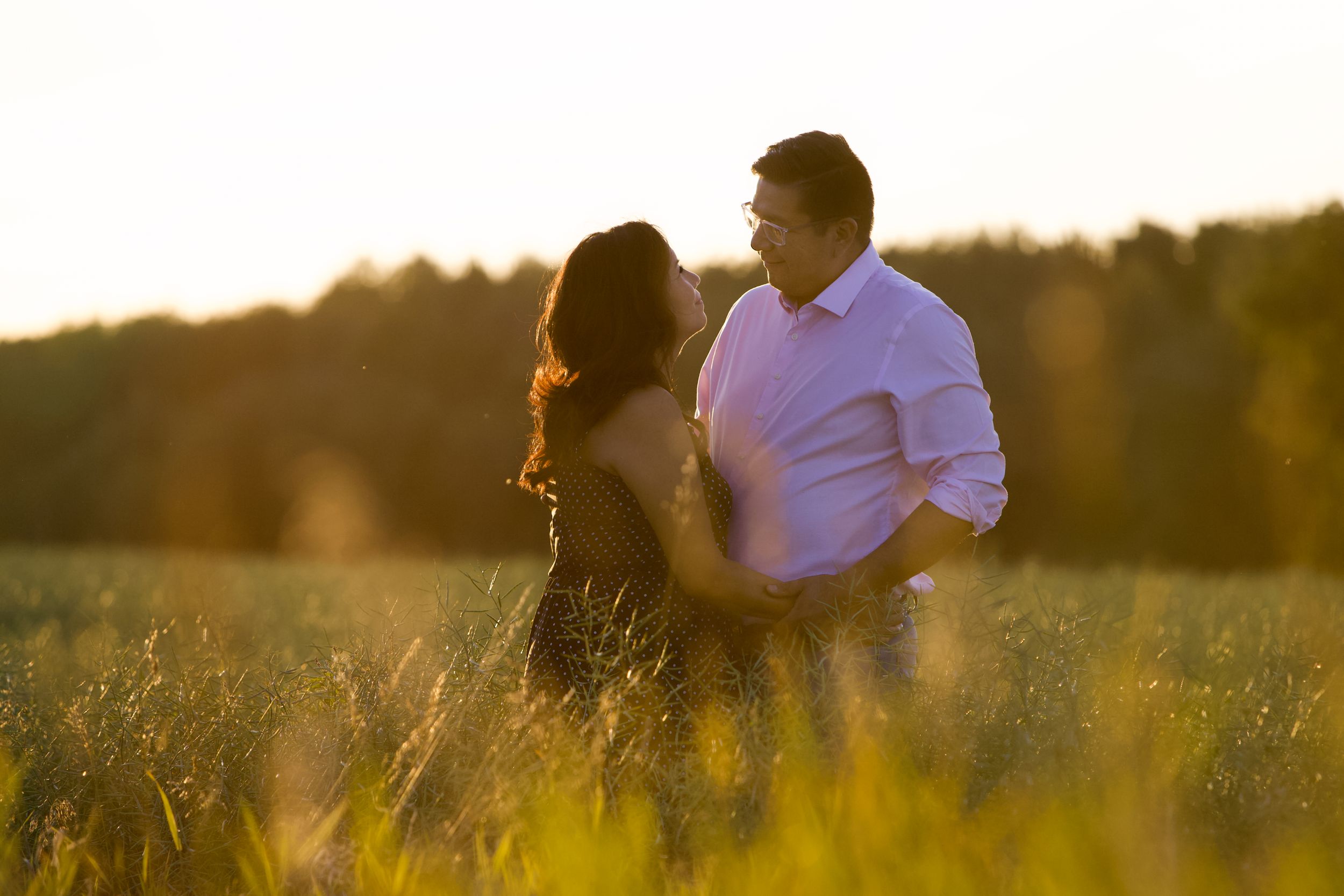 Ponoka engagement photoshoot