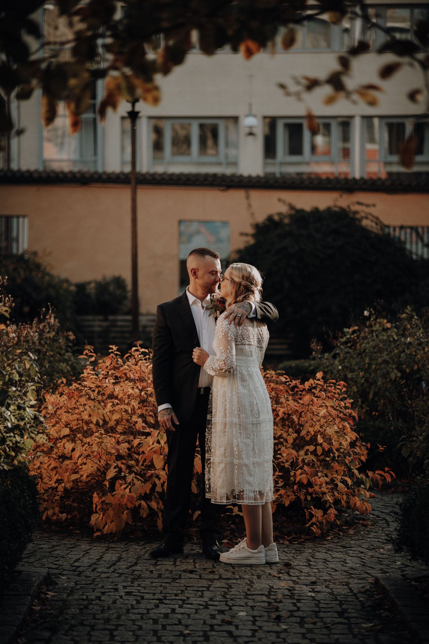 bröllopsfotografering i göteborg på hösten, bröllopsfotograf