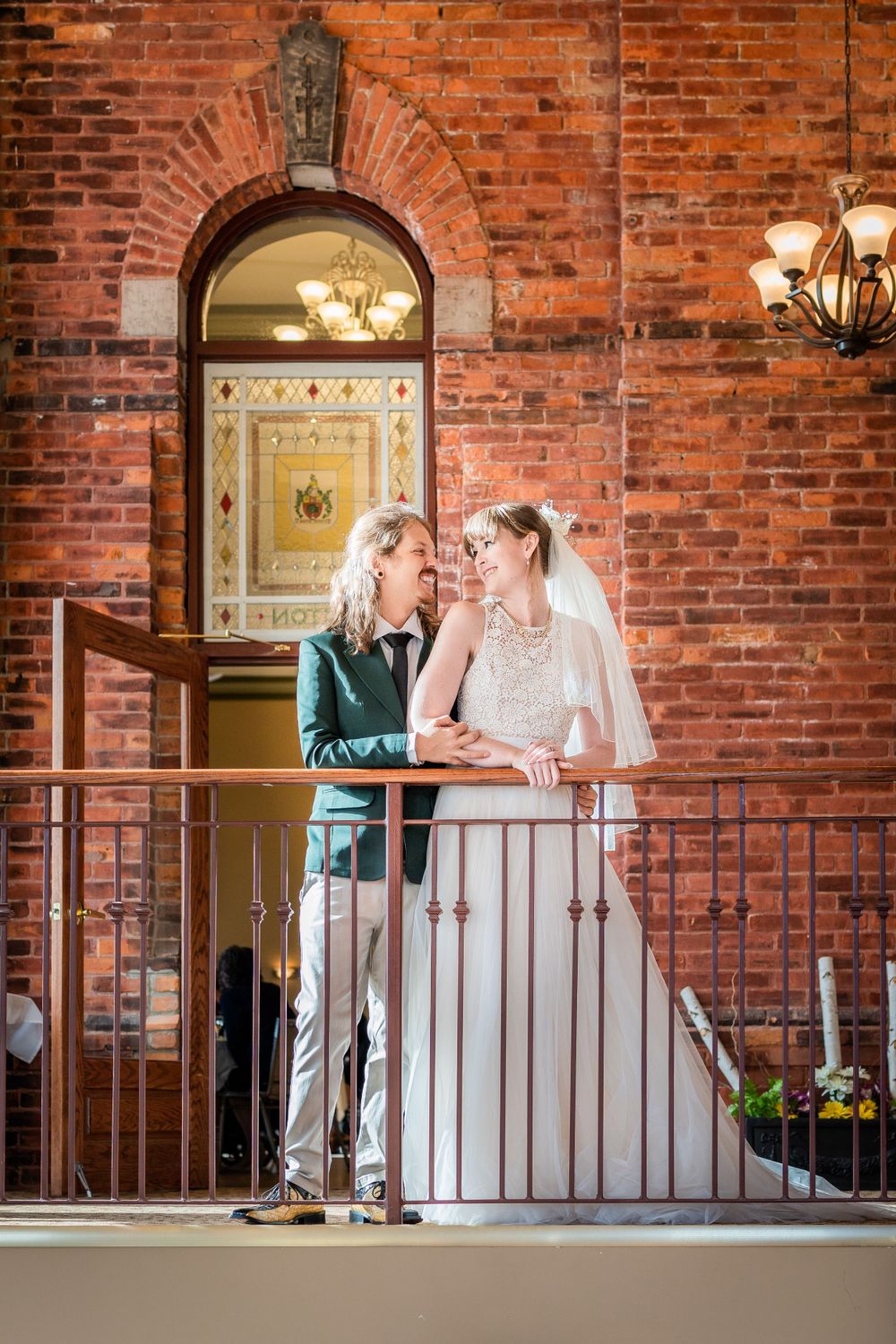 bride and groom acton town hall wedding in the fall autumn