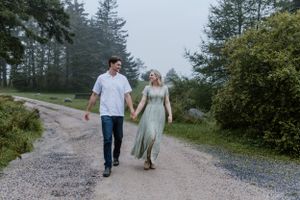 In-home engagement session, Peggy's Cove, Halifax, Nova Scotia Charlotte Buckle Photography