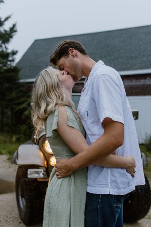 In-home engagement session, Peggy's Cove, Halifax, Nova Scotia Charlotte Buckle Photography