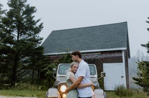 In-home engagement session, Peggy's Cove, Halifax, Nova Scotia Charlotte Buckle Photography