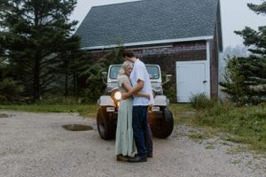 In-home engagement session, Peggy's Cove, Halifax, Nova Scotia Charlotte Buckle Photography