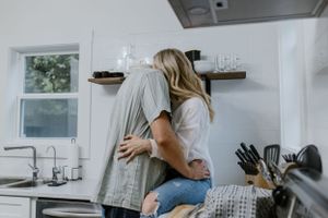 In-home engagement session, Peggy's Cove, Halifax, Nova Scotia Charlotte Buckle Photography
