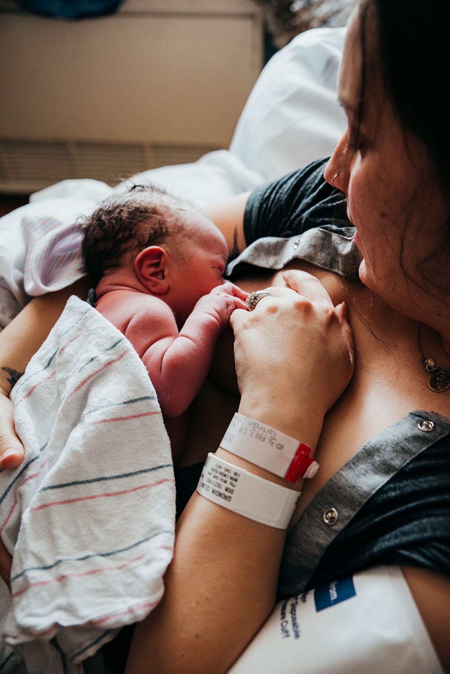 First latch after birth CMMC Lewiston ME