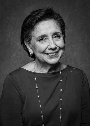 black and white portrait