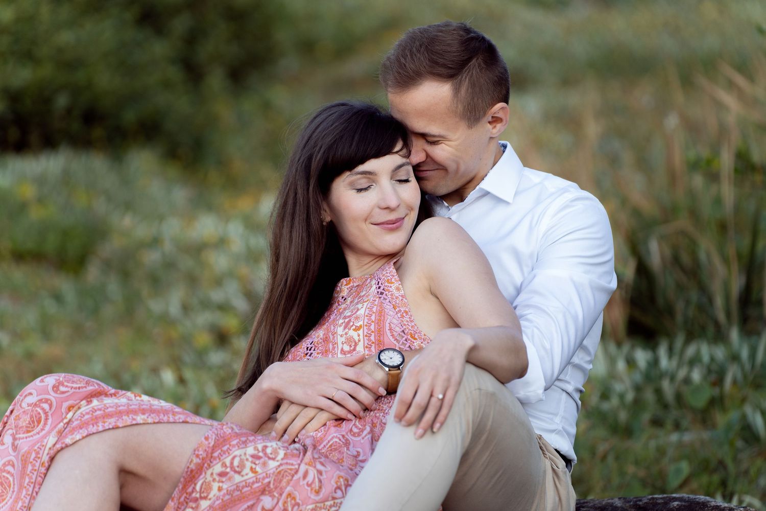 engagement photoshoot in the northern beaches