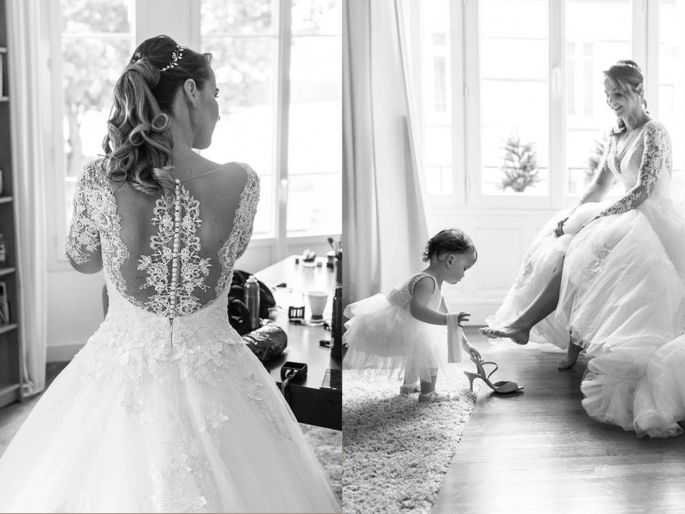 photo preparatif mariage