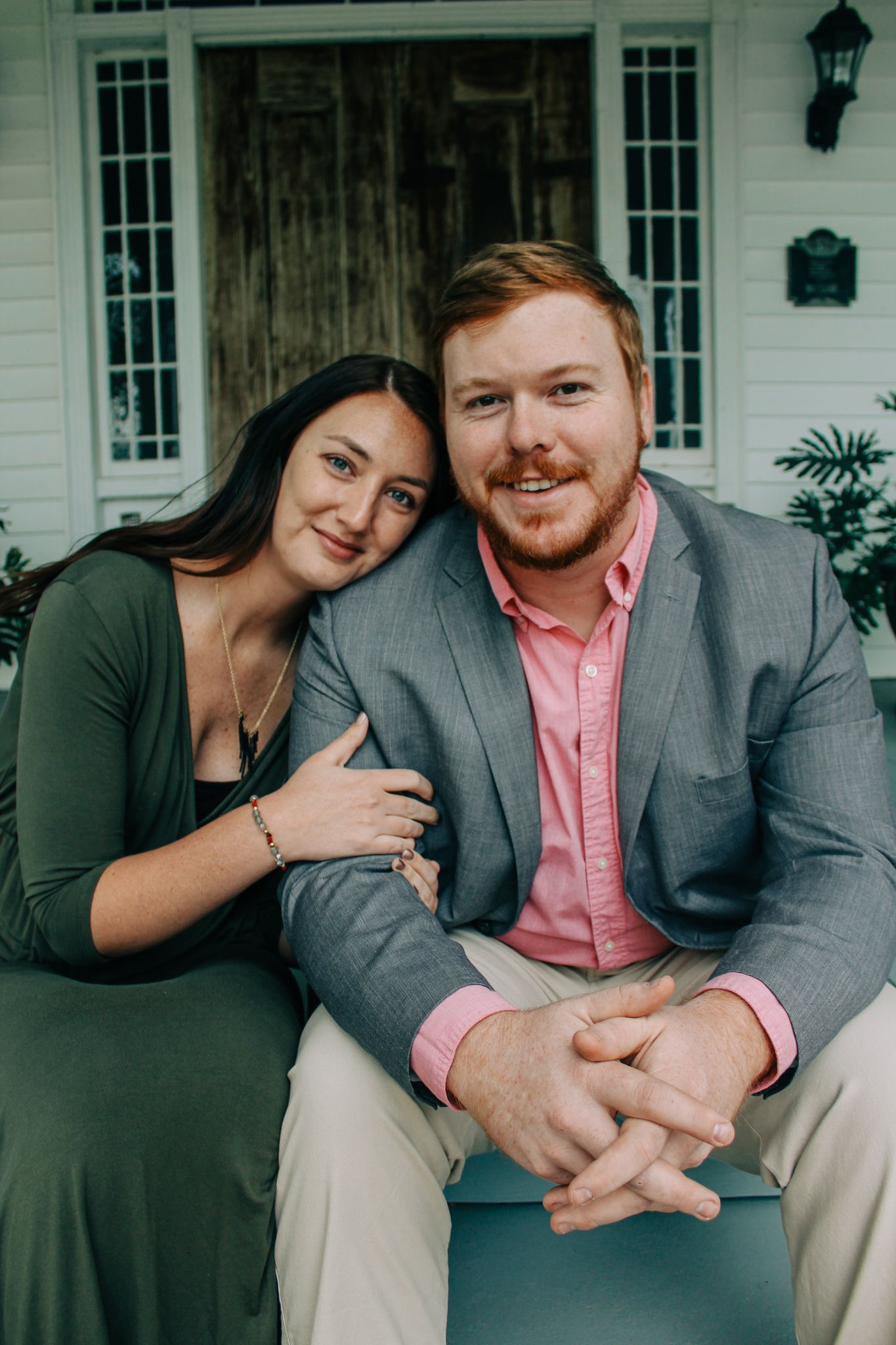 Fall Silo Field Engagement Session in Panola, Alabama Cody + Julie