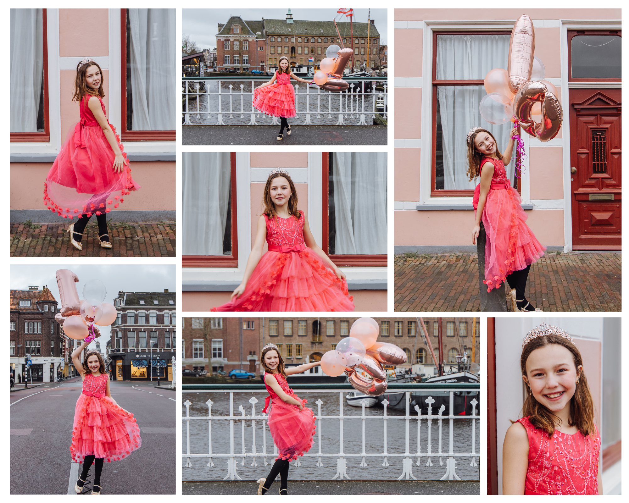 Empowerment shoot of a little girl celebrating her 10th birthday — joyful, confident, and full of bright, happy moments.